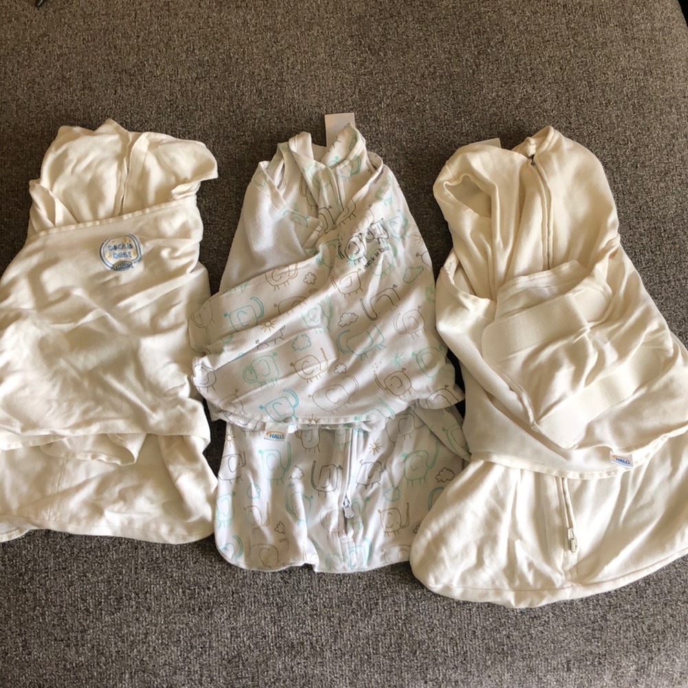 3 Halo Sleep Sacks